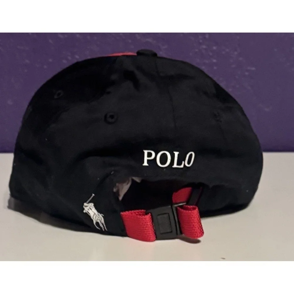 Polo Ralph Lauren P-Wing Hat Stadium Color Block Varsity Track Running RRL Rare